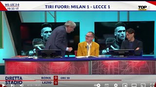 Milan Lecce 30 con Tiziano Crudeli e Mirko Palo [upl. by Alegnaed942]