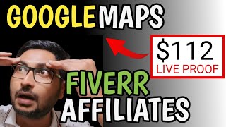 Fiverr Affiliate Marketing With Google Maps  Earn Money Online  Work from home [upl. by Melan20]