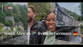 📍MONSCHAU  WE VISITED ONE OF GERMANY’S HISTORICAL CITIES  SPEND THE DAY WITH US  🇿🇦🇩🇪 [upl. by Melmon980]