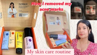 My skin care routine honest review of cure skin app  My experience with cureskin [upl. by Alled]