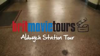 Aldwych Station Tour  Brit Movie Tours [upl. by Luoar]