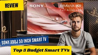 Review Sony X90J 50 Inch Smart TV  Best Budget Smart TV On Amazon 2024 [upl. by Neerhtak]