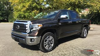 2018 Toyota Tundra 1794 Edition – Redline Review [upl. by Hegarty]