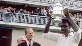 1975 Cricket World Cup Final Australia v West Indies [upl. by Nilam]