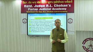 Harassment to NRI amp its remedy  Retd Judge R L Chohans Partap Academy Jalandhar [upl. by Jonah918]