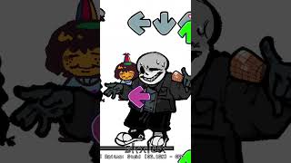 MamaFunkers Horror Sans VS Underfell Sans  15LUKAS Friday Night Funkin 17bucks Inspired Mod [upl. by Branca]