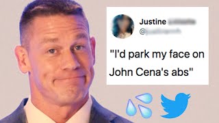 John Cena Reads Hilarious Thirst Tweets [upl. by Goddard]