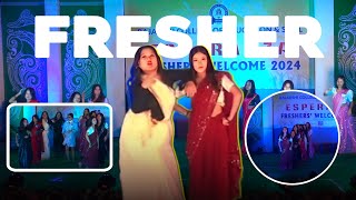 Wonderful Performance 🔥 Rajarshi college Freshers day  2024 [upl. by Minne]