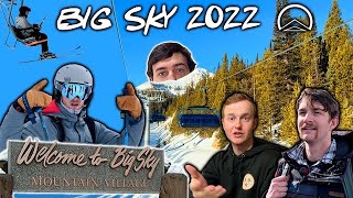 Boys From Back Home Ski Trip to Big Sky Montana 2022 [upl. by Yraillih840]