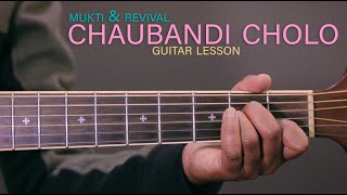 Chaubandi Cholo Mukti amp Revival guitar Lesson [upl. by Babette]