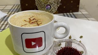 Saffron Tea  Special Tea recipe  easy recipe [upl. by Azilem845]