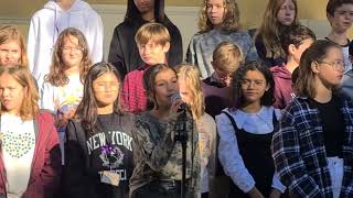 Leffet de masse  Maëlle  Interprété par la chorale du collège Théodore Monod de Clarensac [upl. by Rabush]