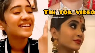 Shivangi Joshi naira  Funny tik tok video 😋😋love [upl. by Chaney973]