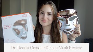 Dr Dennis Gross LED Face Mask Review Does it actually help with inflammation amp rosacea [upl. by Cassey365]