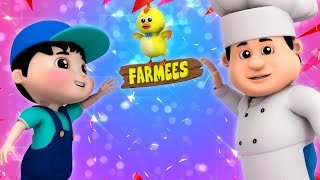 Pat A Cake Pat A Cake Bakers Man  Nursery Rhymes  Children Songs  Baby Rhymes by Farmees [upl. by Ardnaet274]