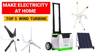 Best Wind Turbines for Home and RV Top 5 Home Wind Turbines Review💯💯 [upl. by Werd692]