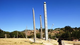 Axum Ethiopia  the original capital of the ancient Kingdom of Aksum [upl. by Yelnats]