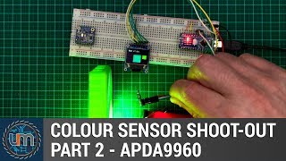 Colour Sensor ShootOut  Part 2  APDS9960 [upl. by Attener420]