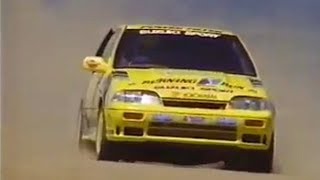 Pikes Peak Hill Climb 1991  Nobuhiro quotMonsterquot Tajima  Suzuki Twin Engine Cultus Type2 Pikes Peak [upl. by Yleen]