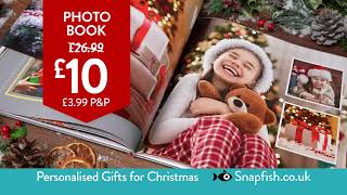 SNAPFISH UK CHRISTMAS SALE  PERFECT PHOTO GIFTS [upl. by Kalie594]