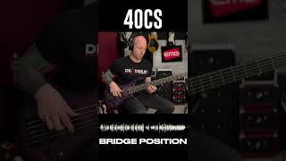 EMG 40CS vs 40CSX Bridge Position [upl. by Adallard586]