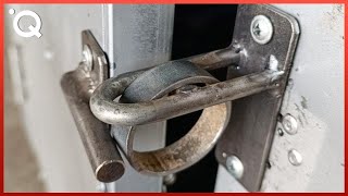 Genius DIY Door Latch Ideas and Homemade Security Locks  hungchevlog [upl. by Fita]