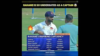 Ajinkya Rahane captaincy 👌❤️ [upl. by Alane]