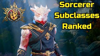 Sorcerer Subclass Ranking Baldurs Gate 3  bg3 Patch 6 [upl. by Ogdan203]