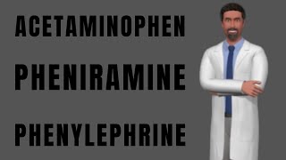 ACETAMINOPHEN PHENIRAMINE PHENYLEPHRINE generic medicine USES DOSAGE amp SIDE EFFECTS [upl. by Kirwin9]