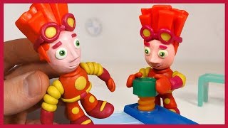 Лепим Фиксика Фаера из пластилина Fire in plasticine Stop Motion [upl. by Millman]