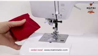 Matrimatic Bronze  Promo  Naaimachine Sewingmachine Machine a Coudre Nahmaschinen [upl. by Niac]