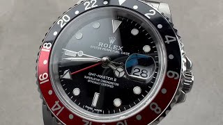 Rolex GMTMaster II Coke 16710 Rolex Watch Review [upl. by Khalid]