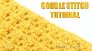 CROCHET COBBLE STITCH  Bella Coco Crochet [upl. by Aseretairam]