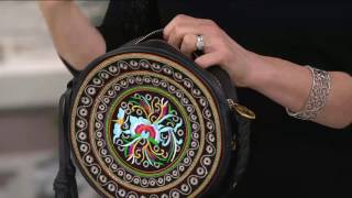 orYANY Embroidered Canteen Bag Naomi on QVC [upl. by Kam]