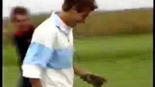 totte wallin golf med Mats Wilander mfl [upl. by Ocirred308]