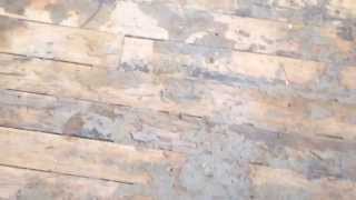 How to refinish soft pine floors without sanding [upl. by Nuyh]