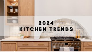 2024 Kitchen Trends [upl. by Adiuqram]