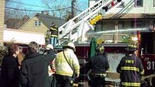 Port Chester NY  Midland Avenue Structure Fire [upl. by Ytinav]