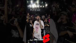 Kronno Zomber Canta Rap God En Concierto Parte 2 Short [upl. by Eelyrag]