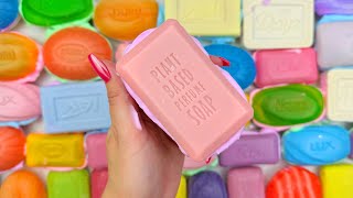 ASMR 4K★Soap boxes with foamampglitter★Cutting cubes★ [upl. by Bronson215]