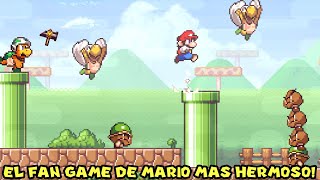 El Fan Game de Mario MAS HERMOSO Ha Vuelto  Super Mario Flashback 2020 con Pepe el Mago [upl. by Valley]