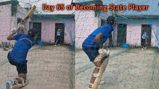 Day 65 of Becoming State Player  Cricket Life With SATYAM Dev [upl. by Milore]