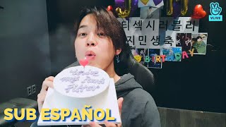 SUB ESPAÑOLENG JIMIN LIVE VLIVE Cumpleaños de Jimin13102021💜 [upl. by Smada]