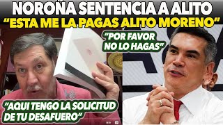 NOROÑA REVIVE DESAFUERO DE ALITO quotEsto no se queda asíquot [upl. by Eimar]