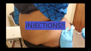 Lipo L Cartinine B12 Injections  A Day at the Clinic with Me [upl. by Shulem]