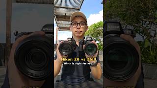 Nikon Z8 vs Z6III Comparison NikonZ8 NikonZ6III Photography summervibes shorts jvkegoldenhour [upl. by Hagep865]