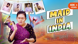 MAID IN INDIA  FULL VIDEO  Comedy Short film  Crocent Entertainment [upl. by Danice]