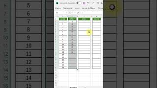 Como criar uma sequência numérica no Excel [upl. by Ettenajna155]