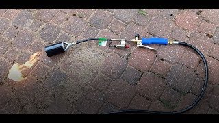 Weed buring HF Propane Torch with Igniter [upl. by Rossi436]