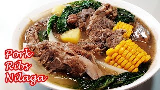 HOW TO MAKE THE EASIEST NILAGANG PORK RIBS RECIPE  SUPER YUMMY [upl. by Michon921]